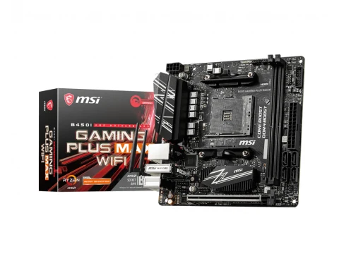 MSI B450I GAMING PLUS MAX WIFI DDR4 Mini ITX