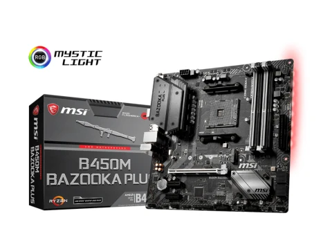 MSI B450M BAZOOKA PLUS DDR4 Micro ATX