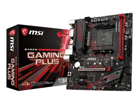 MSI B450M GAMING PLUS AM4 DDR4 Micro ATX