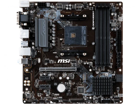 MSI B450M PRO-VDH PLUS AM4 DDR4 Micro ATX