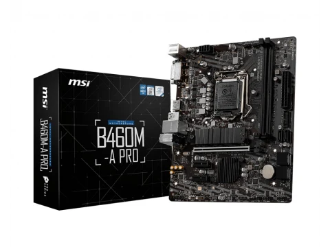 MSI B460 M-A PRO DDR4 Micro ATX