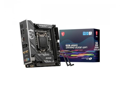 MSI B560I MPG GAMING EDGE WIFI LGA1200 DDR4 Mini ITX