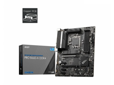 MSI B660 PRO A DDR4 ATX
