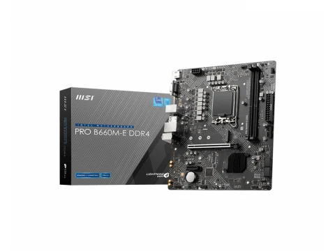 MSI B660 PRO B660M-E DDR4 Micro ATX