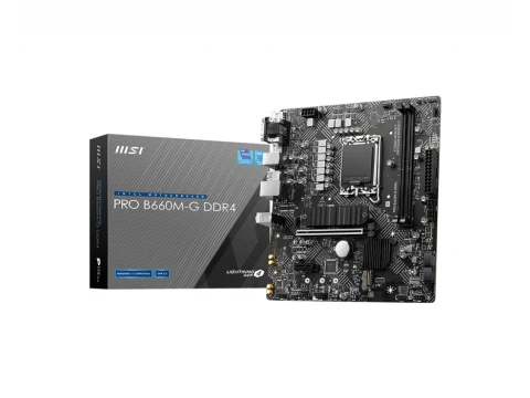 MSI B660 PRO B660M-G LGA1700 DDR4 Micro ATX