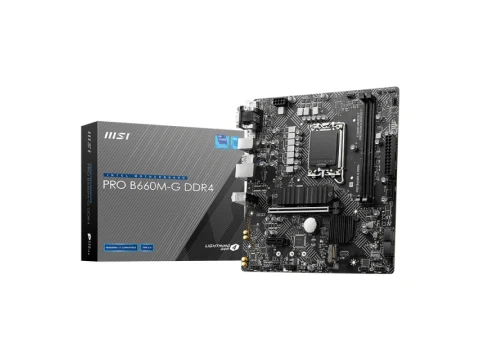 MSI B660 PRO M-G DDR5 Micro ATX
