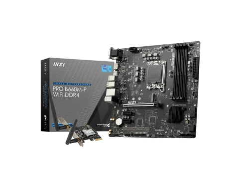 MSI B660 PRO M-P WIFI DDR4 Micro ATX