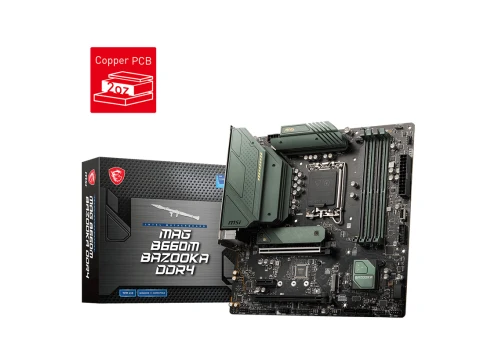 MSI B660M MAG BAZOOKA DDR4 Micro ATX