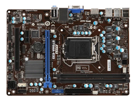 MSI B75 MA-E33 DDR3 Micro ATX
