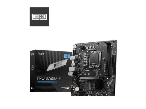 MSI B760 PRO B760M-E DDR5 Micro ATX