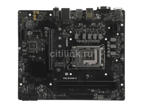 MSI B760 PRO B760M-E DDR5 Micro ATX — фото Ситилинка