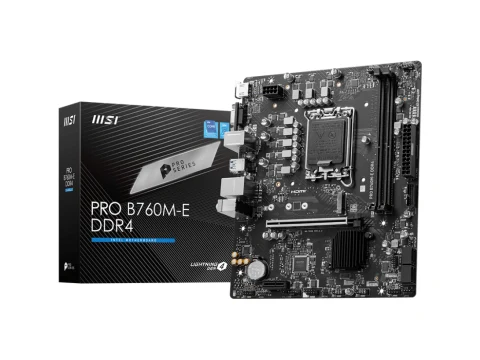 MSI B760 PRO M-E DDR4 Micro ATX