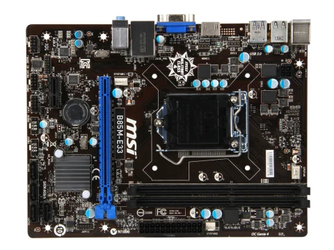MSI B85 B85M-E33 LGA1150 DDR3 Micro ATX