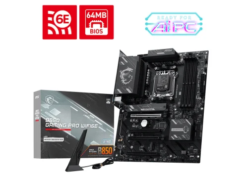 MSI B850 GAMING PRO WIFI6E AM5 DDR5 ATX