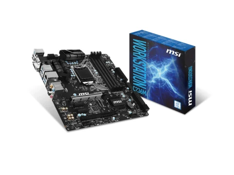 MSI C236 C236M WORKSTATION LGA1151 DDR4 Micro ATX