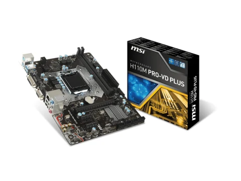 MSI H110 H110M PRO-VD PLUS DDR4 Micro ATX