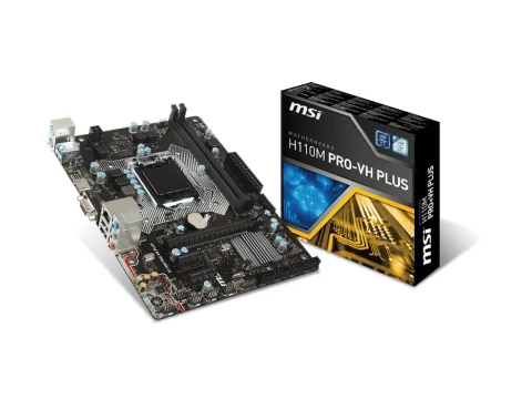 MSI H110 H110M PRO-VH PLUS LGA1151 DDR4 Micro ATX