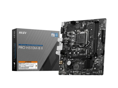 MSI H510 PRO H510M-B II LGA1200 DDR4 Micro ATX