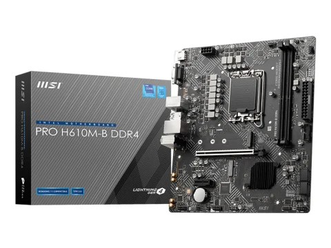 MSI H610 PRO H610M-B LGA1700 DDR4 Micro ATX