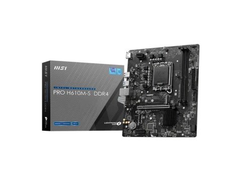 MSI H610 PRO H610M-S DDR4 Micro ATX