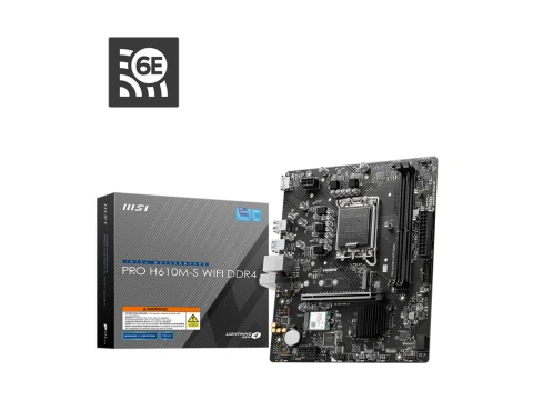 MSI H610 PRO H610M-S WIFI LGA1700 DDR4 Micro ATX