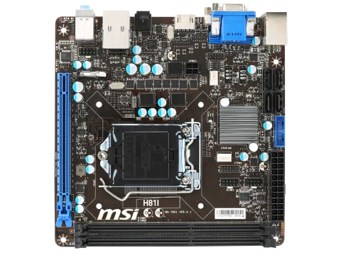 MSI H81 H81I LGA1150 DDR3 Mini ITX