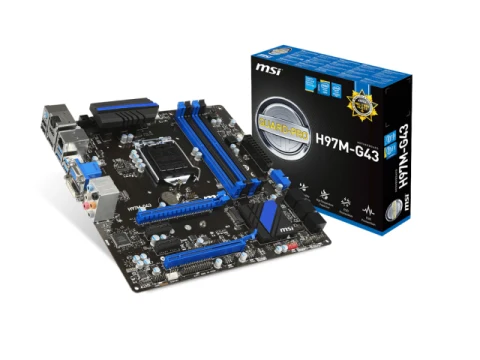 MSI H97 H97M-G43 DDR3 Micro ATX