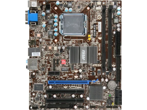 MSI Intel G41 G41M-P33 LGA775 DDR3 Micro ATX