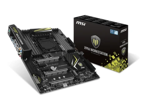 MSI Intel X99 X99A WORKSTATION LGA2011-3 DDR4 ATX