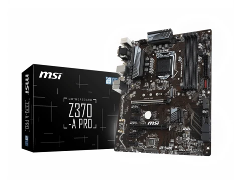 MSI Intel Z370 A Pro ATX DDR4-SDRAM Motherboard