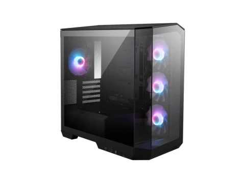MSI MAG PANO M100R PZ Micro ATX Mid Tower Black Tempered Glass