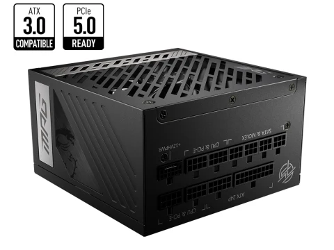 MSI MPG A850G PCIE5 Black 850W Fully Modular 80+ Gold