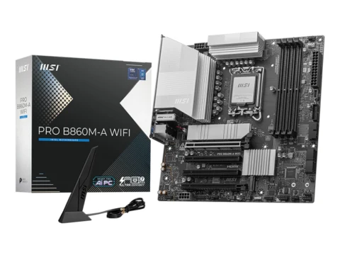 MSI PRO B860M-A WIFI LGA1851 DDR5 Micro-ATX
