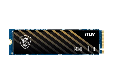 MSI SPATIUM M370 2TB SSD M.2 PCIe 3.0 x4 NVMe