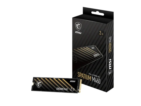 MSI SPATIUM M460 2TB SSD M.2-2280 PCIe 4.0 x4 NVMe