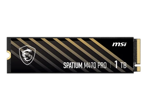 MSI SPATIUM M470 PRO 1TB SSD M.2-2280 PCIe 4.0 x4 NVMe
