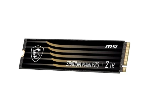 MSI SPATIUM M480 PRO 2TB M.2-2280 SSD PCIe 4.0 x4 NVMe