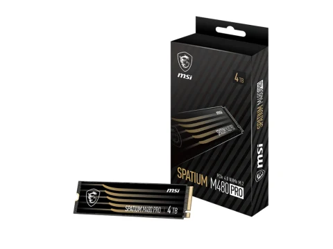 MSI SPATIUM M480 PRO 4TB M.2-2280 SSD PCIe 4.0 x4 NVMe