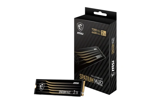 MSI SPATIUM M482 2TB SSD M.2-2280 PCIe 4.0 X4 NVMe