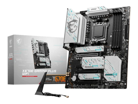 MSI X670E GAMING PLUS WIFI AM5 DDR5 ATX