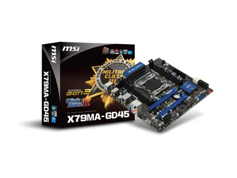 MSI X79 X79MA-GD45 LGA2011 DDR3 Micro ATX