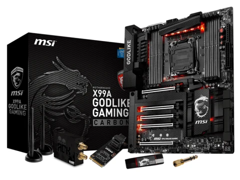 MSI X99 X99A GODLIKE GAMING CARBON DDR4 EATX