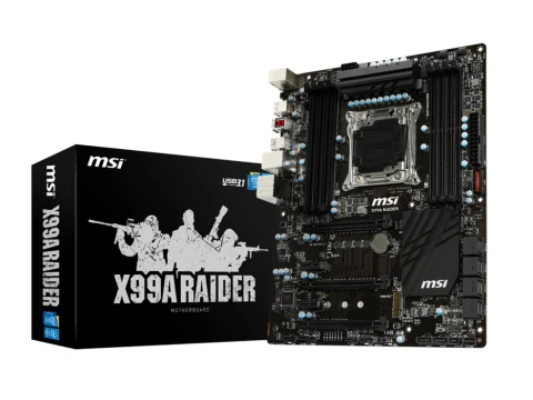 MSI X99 X99A Raider LGA2011-3 DDR4 ATX