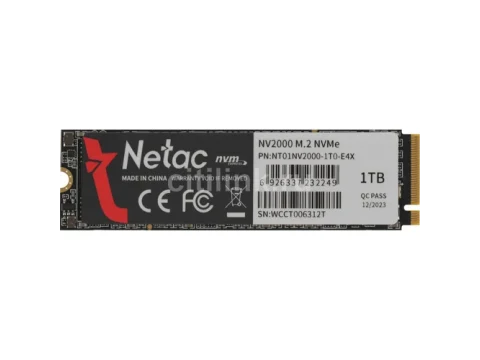 Netac NV2000 1TB M.2-2280 SSD PCIe 3.0 X4 NVMe — фото Ситилинка