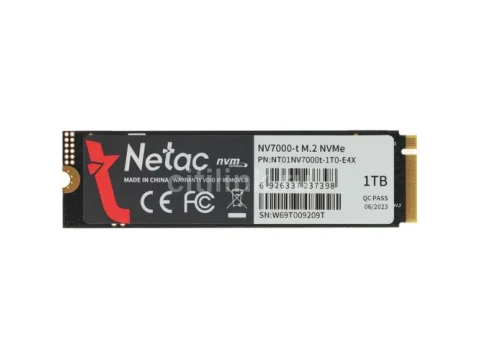 Netac NV7000-t 1TB SSD M.2-2280 PCIe 4.0 x4 NVMe — фото Ситилинка