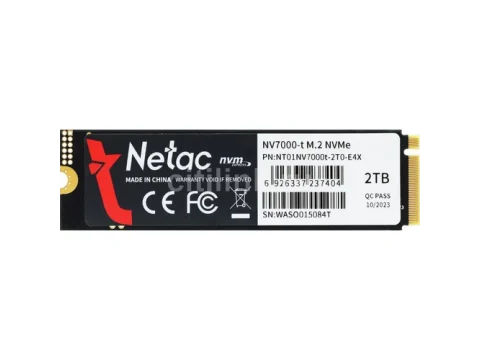 Netac NV7000-t 2TB SSD M.2-2280 PCIe 4.0 x4 NVMe — фото Ситилинка