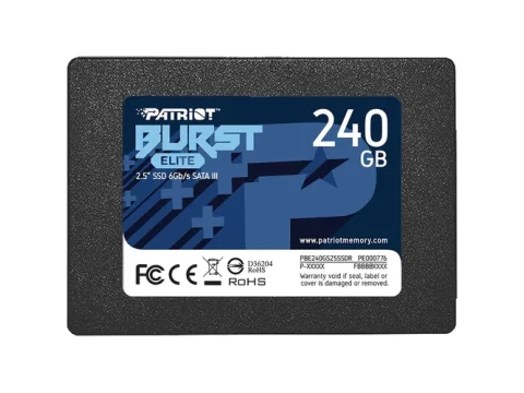 Patriot Burst Elite 240GB SSD 2.5" SATA 6.0 Gb/s — фото Ситилинка