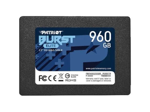 Patriot Burst Elite 960GB SSD 2.5" SATA 6.0 Gb/s — фото Ситилинка