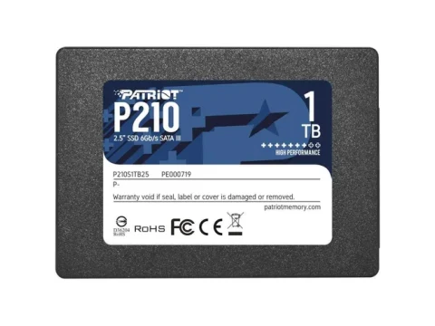 Patriot P210 1TB SSD 2.5" SATA 6.0 Gb/s — фото Ситилинка