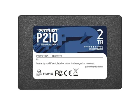 Patriot P210 2TB SSD 2.5" SATA 6.0 Gb/s — фото Ситилинка
